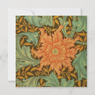William Morris Solteiro Stem Pattern Art Nouveau