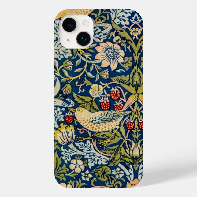 William Morris Strawberry pássaro (Verso)