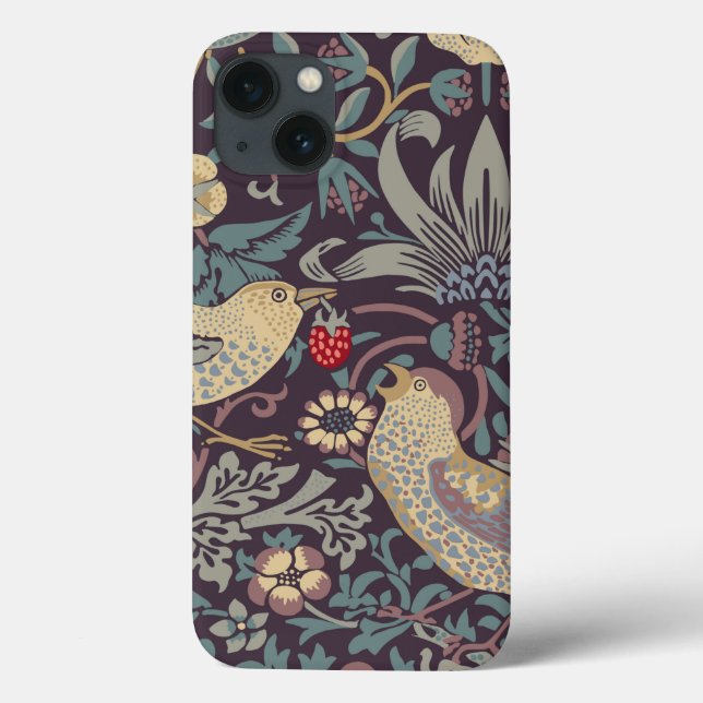 William Morris Strawberry Thief Case-Mate iPhone (Verso)