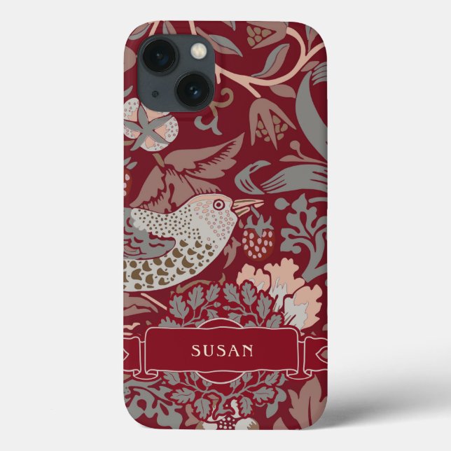 William Morris Strawberry Thief Case-Mate iPhone (Verso)