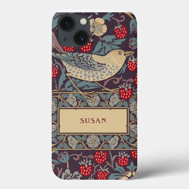 William Morris Strawberry Thief Case-Mate iPhone C (Verso)