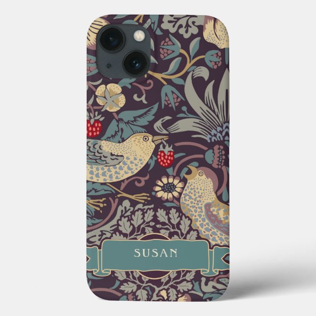 William Morris Strawberry Thief Case-Mate iPhone C (Verso)