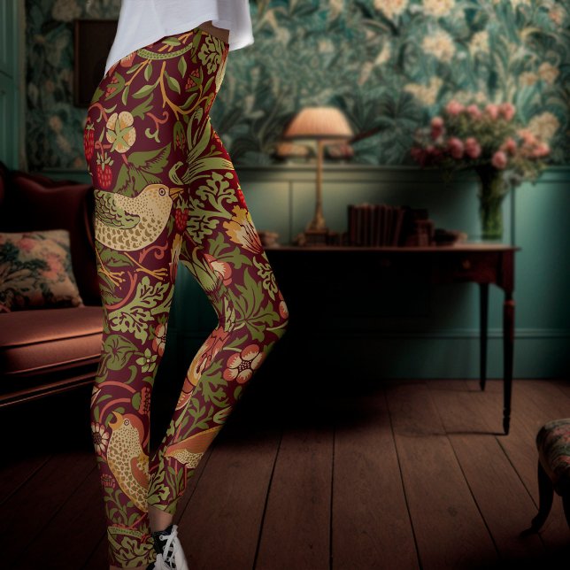 William Morris Strawberry Thief Leggings (Criador carregado)