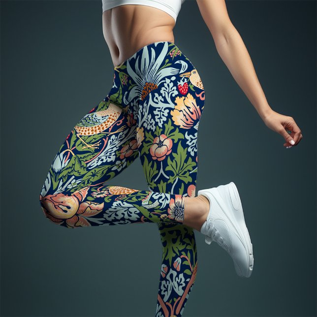 William Morris Strawberry Thief Leggings (Criador carregado)