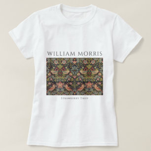 William Morris Strawberry Thief t-shirt feminina