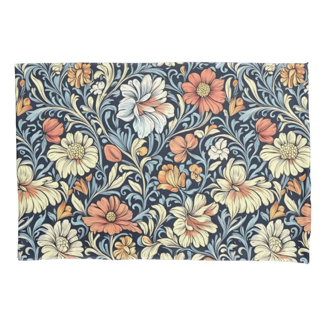 William Morris style floral acanthus pattern (Frente-Esquerda)
