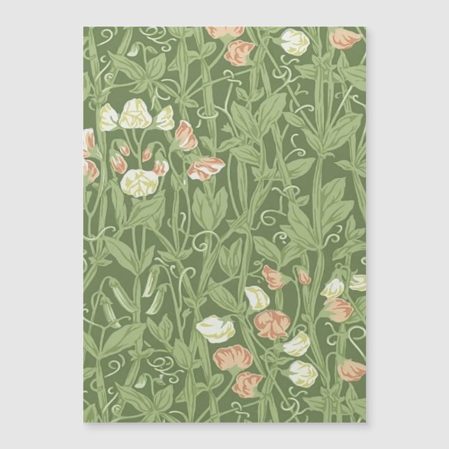 William Morris Sweet Pea Floral Design (Frente)