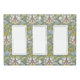 William Morris Vintage Floral Cor-de-Rosa Verde