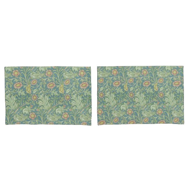 William Morris Vintage Floral Double Boughs (Frente - conjunto)