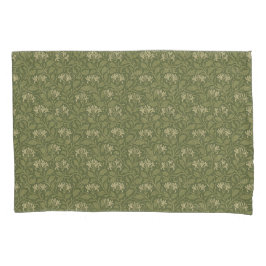 William Morris Vintage Floral Honeysuckle Green