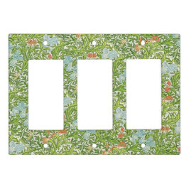 William Morris Vintage Flowers Floral Verde Rosa