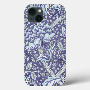 William Morris Windrush flores florais azuis