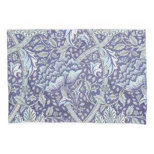 William Morris Windrush Padrão Floral Azul