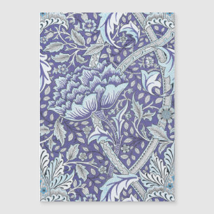 William Morris Windrush Padrão Floral Azul