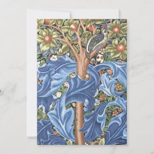 William Morris Woodpecker Tapeçaria Vintage Floral