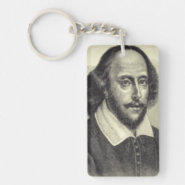 William Shakespeare - Chaveiro de acrílico