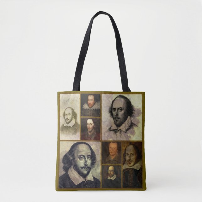 William Shakespeare Polyester Bolsa (Frente)