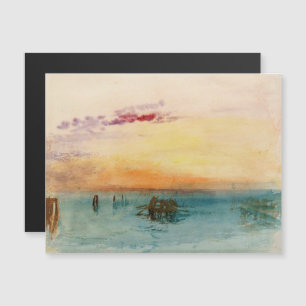 William Turner - A Lagoa perto de Veneza ao Pôr-do