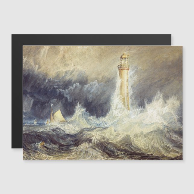William Turner - Farol de Bell Rock (Frente/Verso)