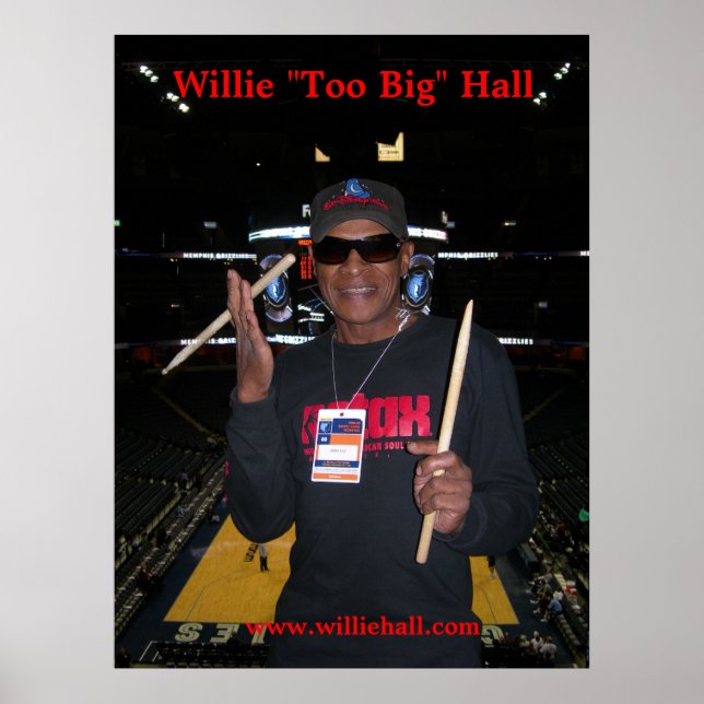 Willie Hall Poster (Frente)