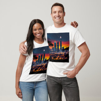 Willife City Skyline Sunset T-Shirts