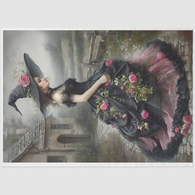 Willow Witold1 virado à direita Papel Tecido (Frente )