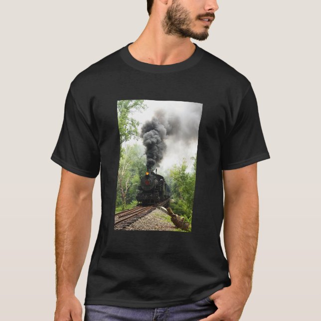Wilmington & Western Railroad 58 T-shirt (Frente)