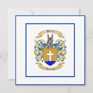 Wilson Family Crest. Casaco de braços