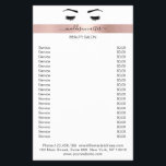 Wimpern Augenbrauen Flyer<br><div class="desc">Personalisierbare Flyer mit Wimpern & Augenbraue Illustration. Perfekt für Wimpern & Makeup Artisten,  Friseure e Kosmetiker. Editiere dein Produkt in Minuten in dem Du deine Daten hinzu fügst. Über "weiteres personalisieren" kannst Du die Schriftart/Farbe/Position verändern.</div>