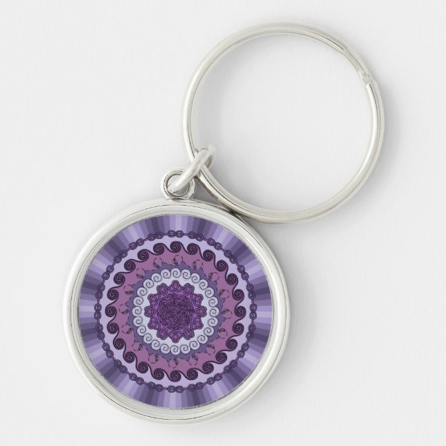 Wind Mandala Chaveiro (Frente)