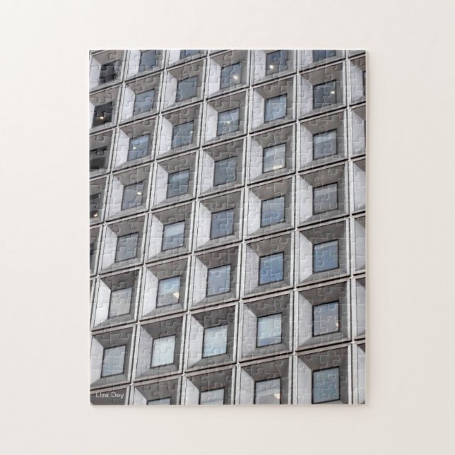 'Windows Abstrato' Jigsee Quebra-cabeça (Vertical)