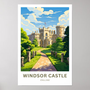 Windsor Castle England Viagem Impressão