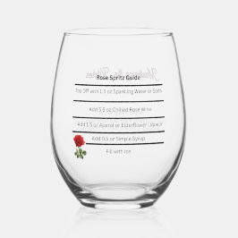 Wine Glass Rosé Spritz Recipe Guide