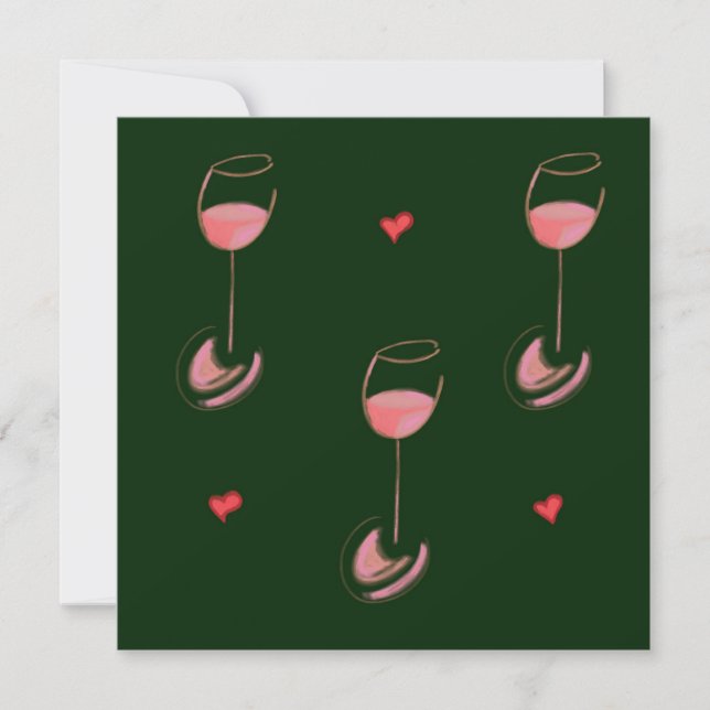 Wine lover card (Frente)