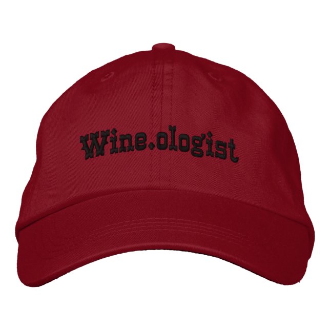 Wine.ologista Boné de beisebol (Frente)