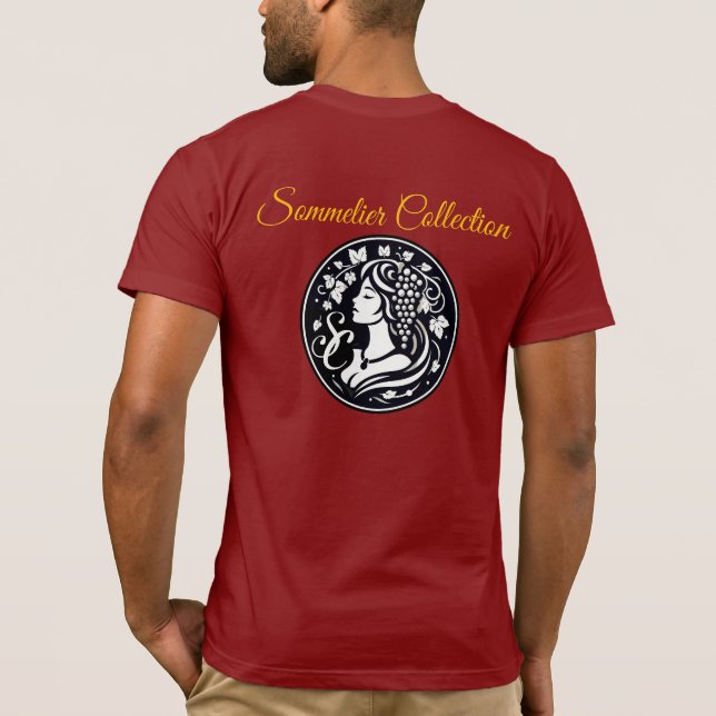 Wine T-Shirt Sommelier Collection (Verso)