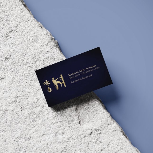 Wing Chun Kung Fu Cartão de visita (Wing Chun Business Card)