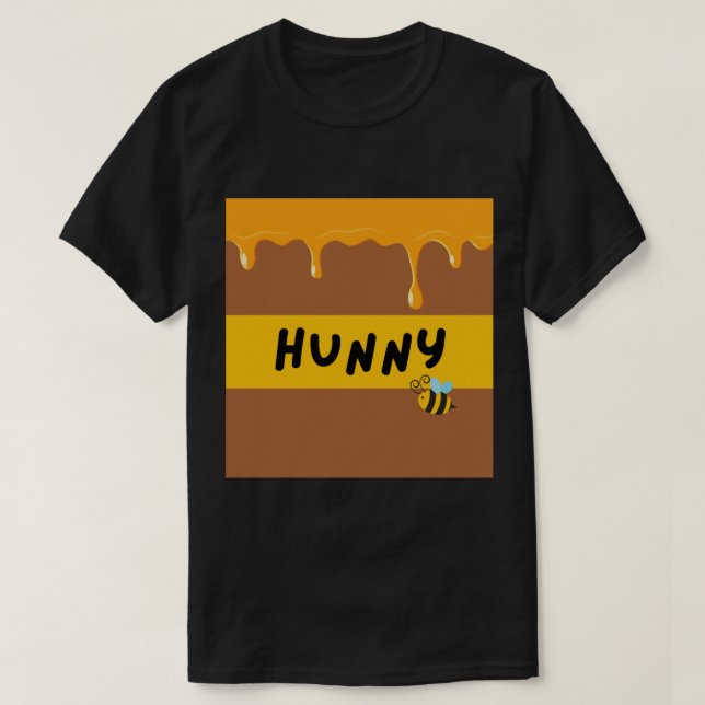 Winnie the Pooh Hunny Pote Premium T-Shirt (Frente do Design)