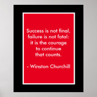 Winston Churchill Cote; Poster de sucesso