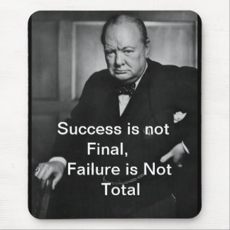 Winston Churchill - Mousepad - sucesso