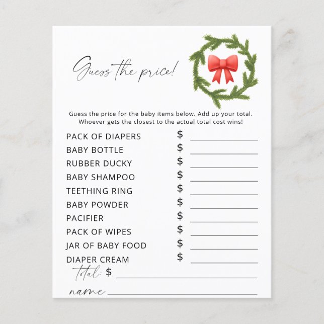 Winter adivinha o jogo do preço (Frente)