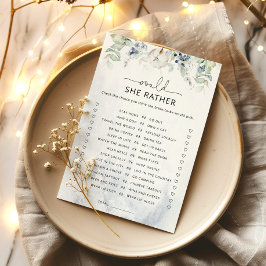 Winter Ela iria preferencialmente jogo de chá de p