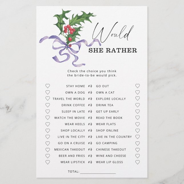 Winter Ela iria preferencialmente jogo de chá de p (Frente)