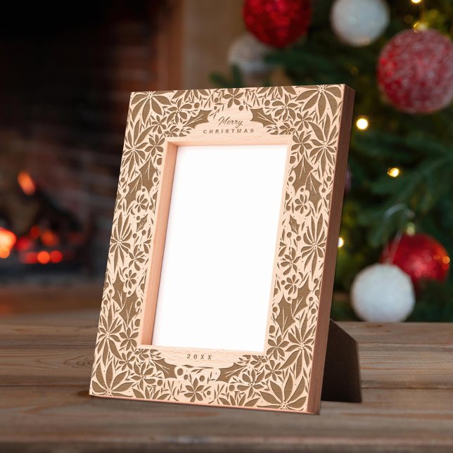 Winter Foliage Poinsettia e Holly Christmas (Criador carregado)