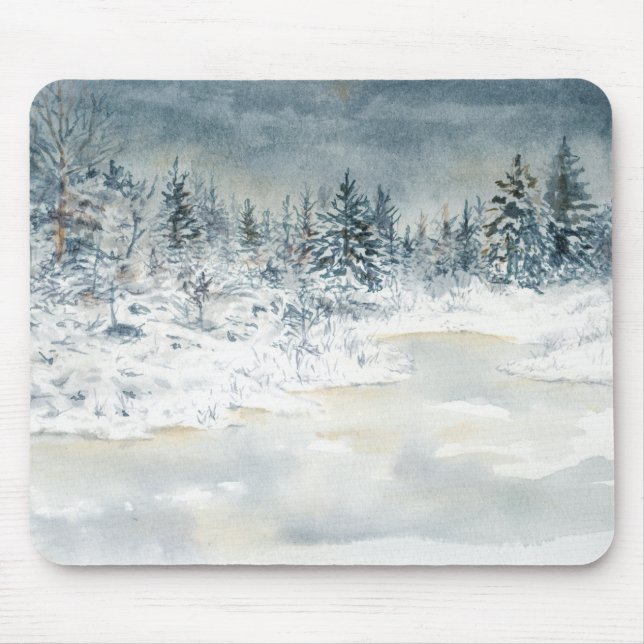 Winter Lake Mousepad (Frente)