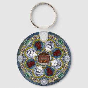 Winter Nouveau Chaveiro
