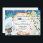 Winter Onederland 1rua, primeiro convite de aniver<br><div class="desc">Animais do Ártico,  inverno no canto 1rua,  primeiro convite de aniversário. rua,  primeiro convite de aniversário. Convite de inverno. O tamanho é 5x7. Para outros itens correspondentes,  quaisquer perguntas ou pedidos personalizados,  contacte-me. Obrigado.</div>