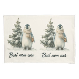 Winter Penguin “Best Mom Ever” Design