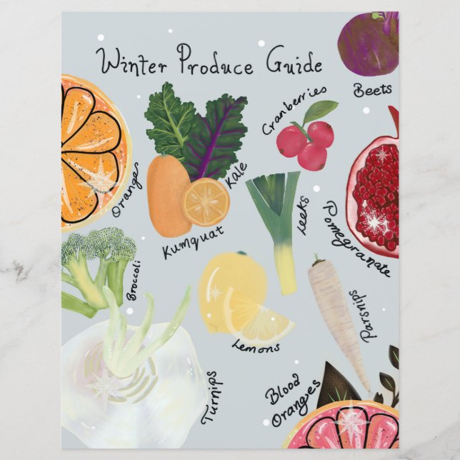 Winter Produce Flyer (Frente)