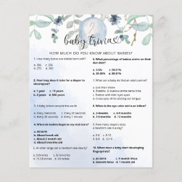 Winter Snow Baby Trivia | Jogo Chá de fraldas